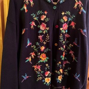 Christine Foley Hummingbird Sweater